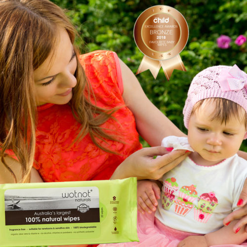Biodegradable Natural Baby Wipes Australian Wotnot