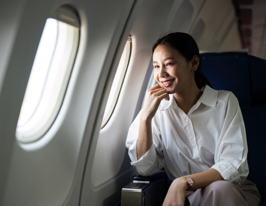 inflight lady