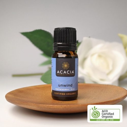 Unwind Organic Essential Oil Blend - Acacia Aromatherapy