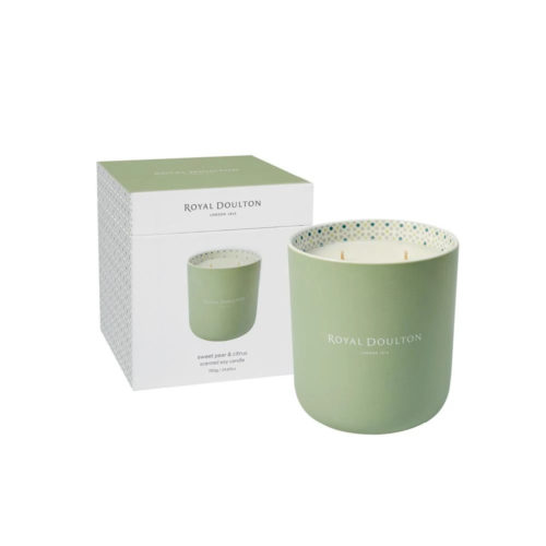 royal doulton candle decor sweet pear candles